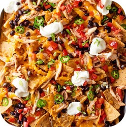 sheet pan chicken nachos thumb