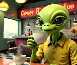 AI: Albert in Cafe