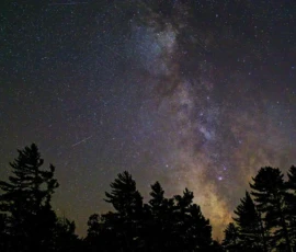 Keweenaw: Time Exposure of Milky Way