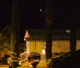 Special Effects - Christmas Lights at Night (HDR)